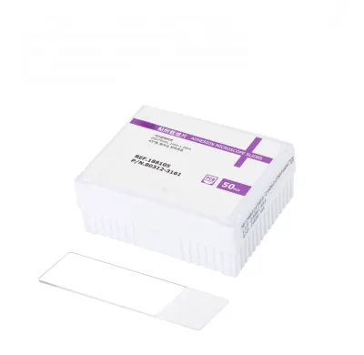 IKEME Medical Microscope Slide Laboratory Microscopic Oral Histopathology Adhesive Frosted Glass Slides Pathology Slides