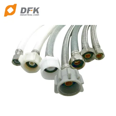 Stainless Steel Reinforced Flexible Hose for Modern Bathroom Toilet Water Supply Systems