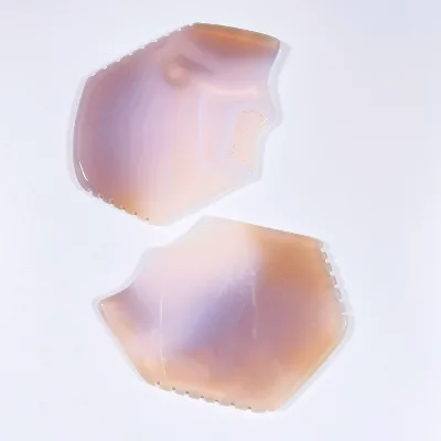 HY Grey Agate Skin Face Beauty Equipment Scraping Tooth Guasha Tool