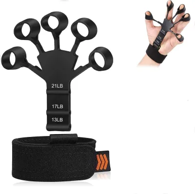 Strength Adjustment Finger Strengthener Hand Resistance Bands Extensor Exerciser Stretcher