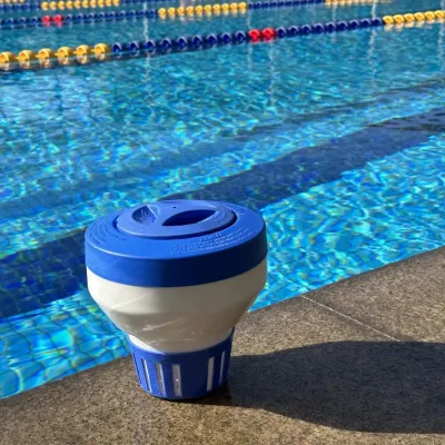 Plastic Floating Chlorine Dispenser for Swimming Pools-Pool Cleaning Accessory