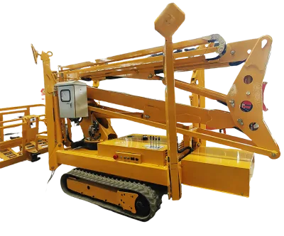 CE ISO Certificated 10-20m 200kg Telescopic Articulated Small Crawler Man Boom Lift