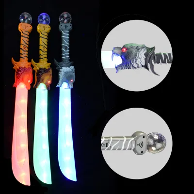 2023 New Design Led Light Up Sword Kids Gift Party Plastic Led Ninja Sword Toy Bulk Light Up Festival Flashing Sword