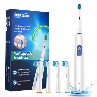 Custom Logo Luxury Rotating Electric Toothbrush Rotary Electric Sonic Toothbrushes