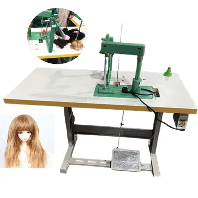 Industrial Walking Foot Doll Hair Weft Sewing Machines for Wig Making