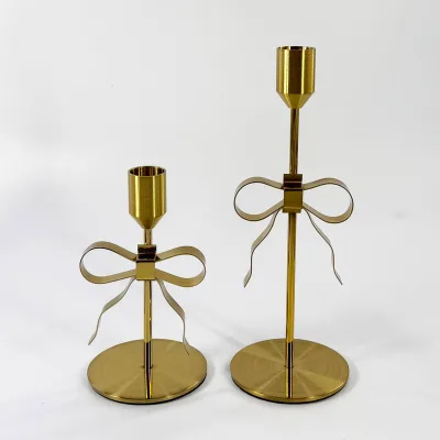Colorful Customized Color Metal Candle Holder Set