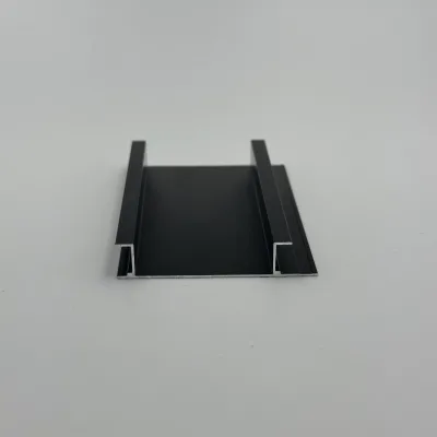 Modern Double-Layer Metal Buckle Foot Line Aluminum Alloy Skirting Line for Office Building Villa Hotel Baseboard Skirting Board