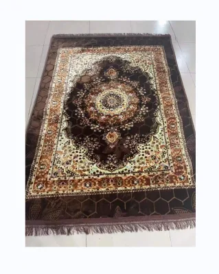 Chinese Manufacturer Black Bottom Muslim Luxury Turkish Mini Prayer Mat Set