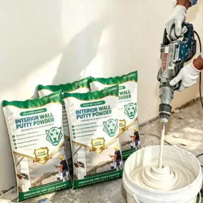 LeTong Professional Factory Supply Modern White Exterior Wall Water Resistant  Putty Powder