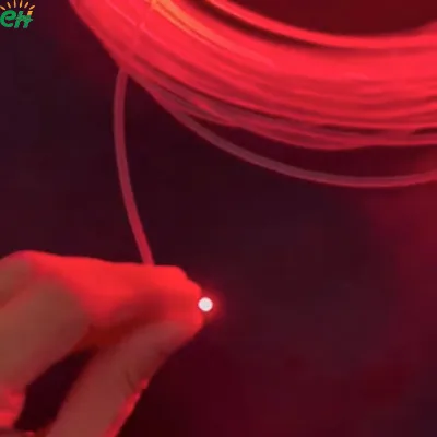 Factory Cheap Prices SOFT Plastic Fiber Optic LED Lights Glow Stick Illuminator IP68 Waterproof Lightweight