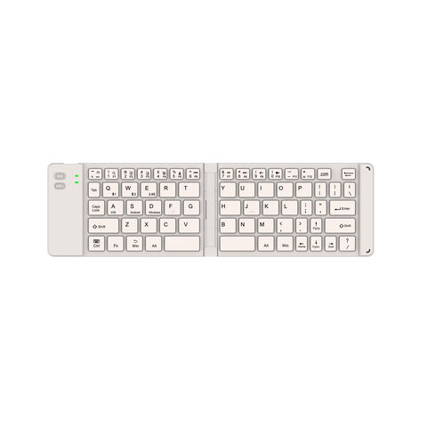 FOLDABLE KEYBOARD BLACK/WHITE/GRAY