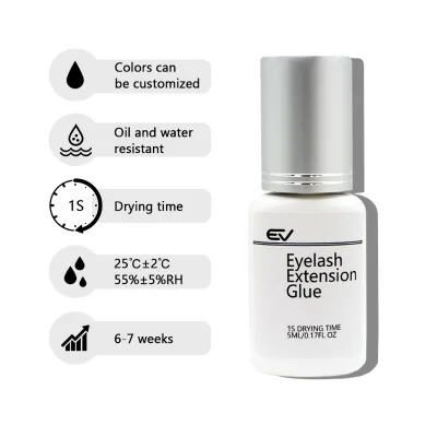 Lash Extension Glue 3ml/5ml/10ml 1S Fast Dry Glue for Eyelash Extensions Adhesive Eyelash Extension Glue