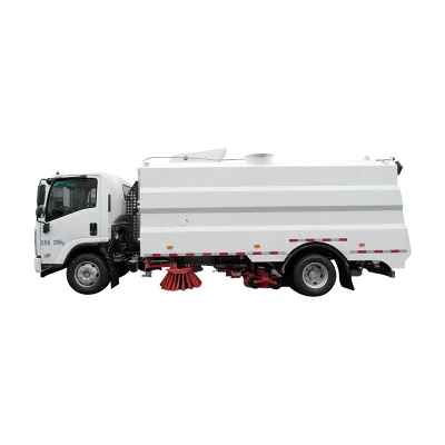 High Quality AI Road Sweeper Diesel Garbage Collection Truck with New Core Components-Pump Engine Gear Bearing