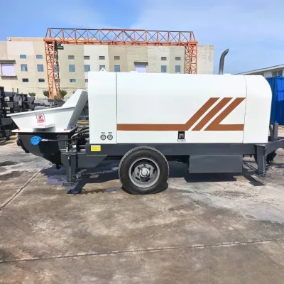 Hot Sale Autmoatic Ready Mix 40m3/h Concrete Pump HBT40 Trailer Concrete Pump Africa