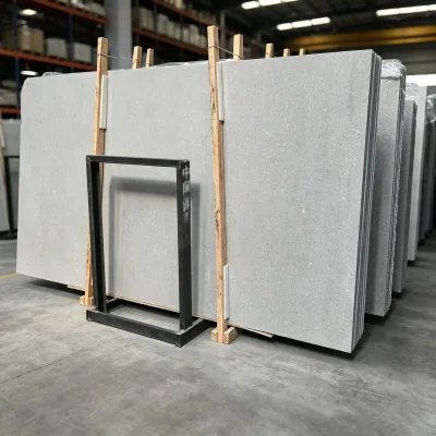 High Quality Mediterranean Grey Marble Natural Stone Suitable for Hotel Lobby Indoor Kitchen Island Decoration