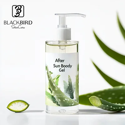 Private Label After Sun Care Soothing Aloe Vera Gel Moisturizing After Sun Body Gel