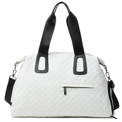 Duffle Bag Custom Logo Sport Style Large Capacity Waterproof Gym Bag Wet Dry Separation Weekender Bag with Shoe Compartment