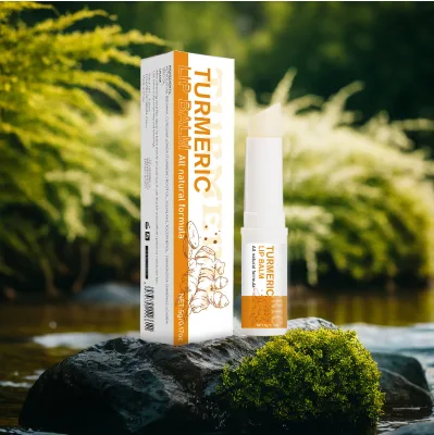 Customized own brand lip balm moisturizing moisturizing diluting lip lines turmeric lip balm butter lip balm