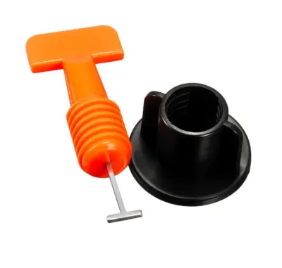 2026 Professional T-type Tile Leveling System Kit - Durable Reusable Ceramic Leveler Spacer for Modern Apartment Construction