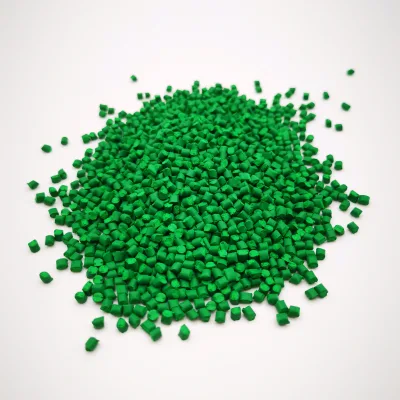Wholesale Green Color Masterbatch for PP, PE, ABS, PA, PS, PET Plastic Manufacturing.