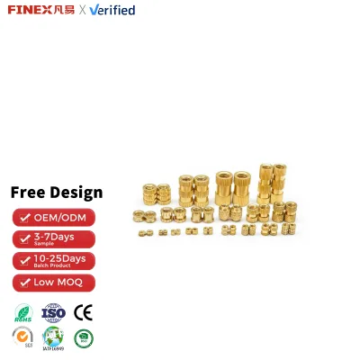 M8 Brass Heat Set Screw Inserts for 3D Printing