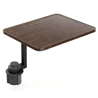 360° Rotating Car Suspension Desk for Laptop and Dining Cup Holder Table Multifunctional Rotatable Mount Car Interior Accessory