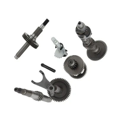 Motorcycle Engine Steel Gear Set Main Auxiliary Shaft Shift Drum Fork Transmission Parts Replacement New 6-Month Warranty