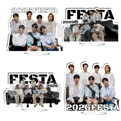Kpop Merchandise 2026FESTA Korea Boys Acrylic Standee Display Wholesale and Welcome Custom Design