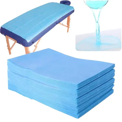 Bed Sheets SMS 40G Disposable Massage Table Sheet Waterproof Bed Cover Non-woven Fabric Bed Sheet Roll