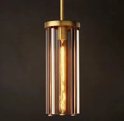 Wholesale Industrial Retro Living Room Pendant Lamp Home Design Glass Globe Mobile Linear Chandelier