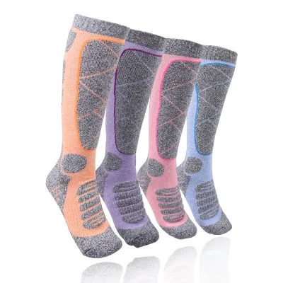 Thermal Socks Women Winter Long Warm Compression Socks Ski Hiking Snowboarding Climbing Sports Outdoor Ski Socks