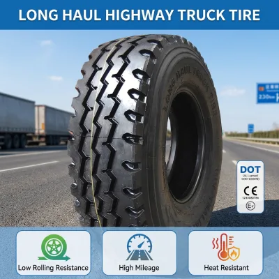 Truck Tires 295/80R22.5 295/75R22.5 11R22.5 11R24.5 With DOT ECE ISO From China Manufacturer