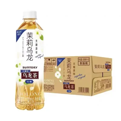 New Product on the Market 500ml*15 Bottles Sugar-free Plain Jasmine Oolong Drink Exotic