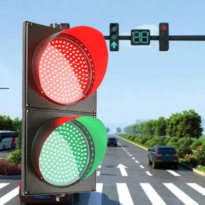 High Brightness Industrial Dock Bay Warning Light Red/Green Stop and Go Light LED Traffic Light