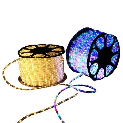 YN Starlight 220V Warm White Silicone LED Tube Rope String Light Holiday/Christmas Decor IP43 for Dimmable