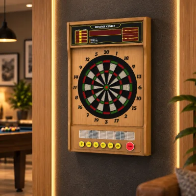 Electric Dart Machine with LED Display and Auto Scoring for Game Room Use