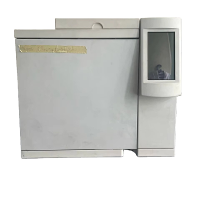 Front Unit With Display and the Motherboard of Gas Chromatograph