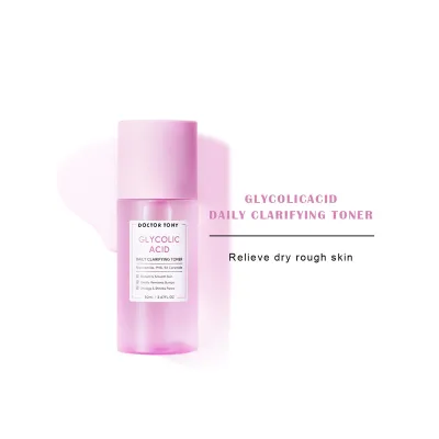 80ML Glycolic Acid 7% Toner Moisturizing Hydrating Face Toner High-quality Vegan Facial Toner