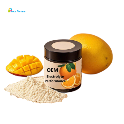 Food Supplements Electrolyte Performance Nutritional Supplement for Health Orange Mango Electrolyte Drink Powder