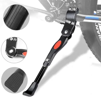 Bicycle Stand MTB Adjustable Middle Parking Frame Aluminum Alloy Mountain Bike Stand Foot Support Bicycle Parts