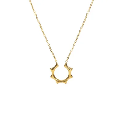 Retro Classic Gold-plated Necklace Simple and Versatile Birthday Gift for Girlfriend for Parties