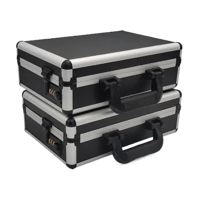 Aluminum Alloy Organizer Briefcase Combination Lock Storage Case Kamen Rider Driver Memory Display Carry Box
