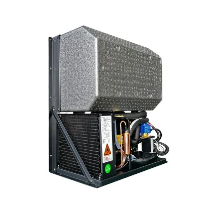 Manual New Eco-Friendly Commercial Refrigeration Condensing Unit Compressor Evaporator Aluminum Alloy 220-240V Freezer Display