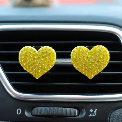Factory Directly Supply Durable Car Aromatherapy Clips with Aromatic Pads for Auto Interior Decoration