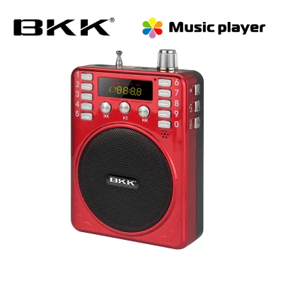 Wireless Mini 5W Amplification Portable Voice Amplifier with TF Card for School Use (K207BT)
