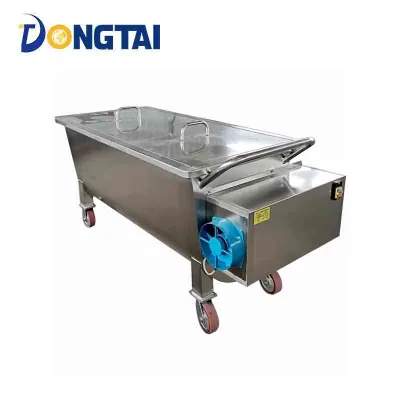 200L Shaped Mobile Cart for Efficient Warehouse Material Handling