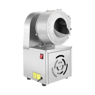 Commercial Electric Multi-Function Vegetable Cutter Machine Potato Slicer Shredder for Onion Garlic Ginger Food Application