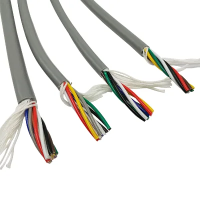 Manufacturer 4\6\10\16 Core RVVP Power Data Shield Cable Multicore Flexible Control Cables Liyy Yy Ysly 7 Line Electric Cable