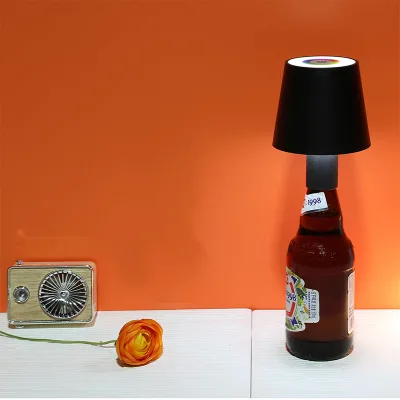 NEW RGB Rechargeable Wine Bottle Lights for Bars Restaurants Wireless Bottle Lamp