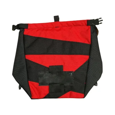 Waterproof Climbing Chalk Bag with Brush Holders Pocket Fleece Lined Roll Top Seal Design for Bouldering Rock Climbing Equipment